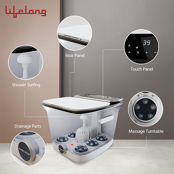Lifelong LLM477 Premium Foot Spa Massager-1