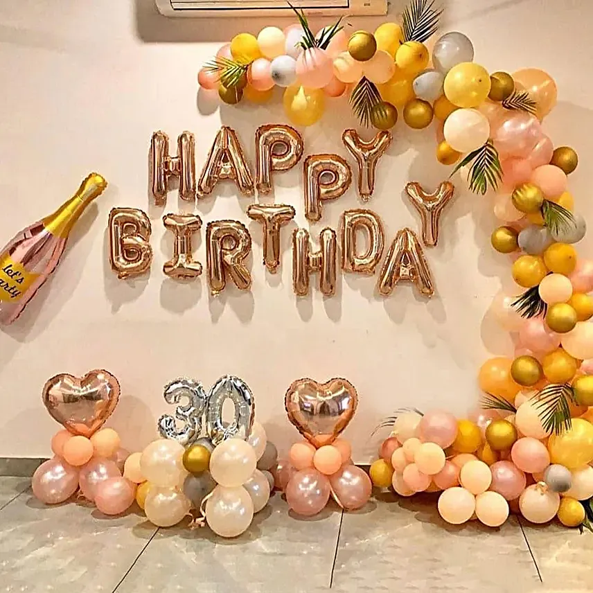 Birthday Personalized Premium Balloon Decoration