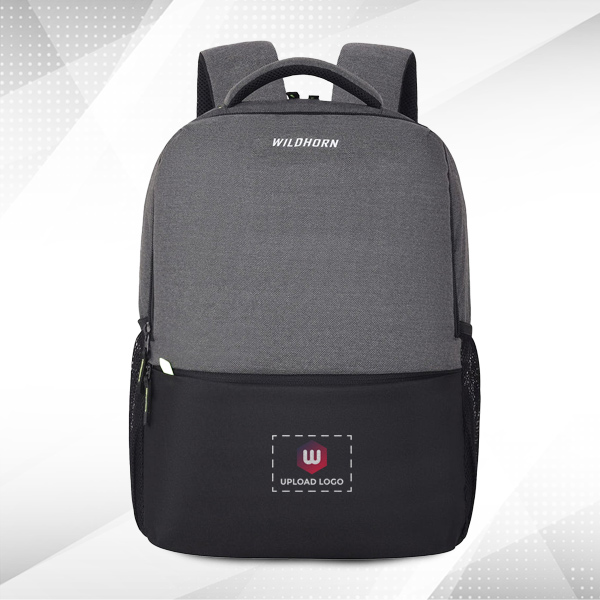 WILDHORN Munich Laptop Backpack (Light Grey & Black)