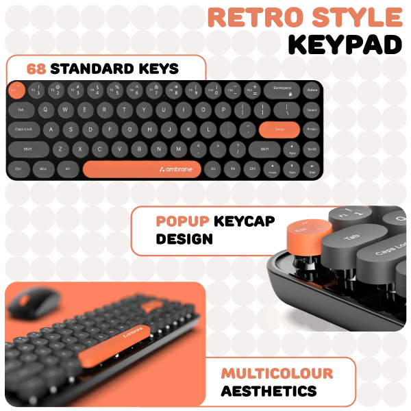 Ambrane KeyPop Keyboard & Mouse-3