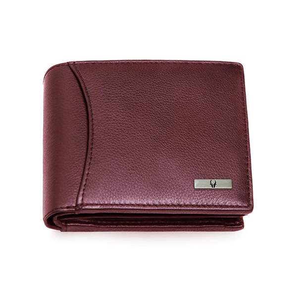 WILDHORN CORDOVA Premium Leather Wallet, Keychain & Pen Gift Set (Maroon)-1