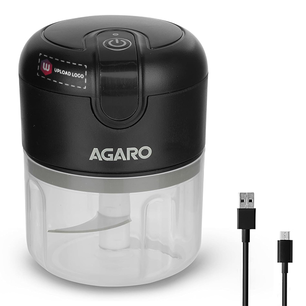 AGARO Elite Rechargeable Mini Electric Chopper -250 ml-0