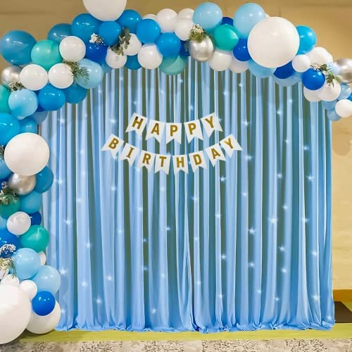 Kid's Birthday Blue Theme Decoration
