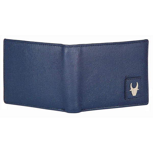 WILDHORN SANFORD Premium Leather Wallet, Keychain & Pen Gift Set for Men (Blue)-2