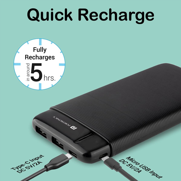 Portronics Power PRO 10K 10000 mAh,10w Slim Power Bank-2