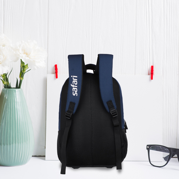 Safari Twin Backpack (Navy Blue)-3