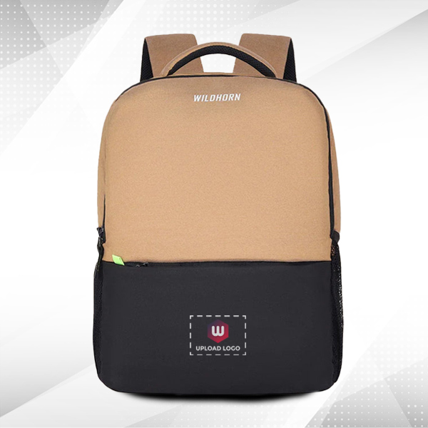WILDHORN Munich Laptop Backpack (Peach & Black)