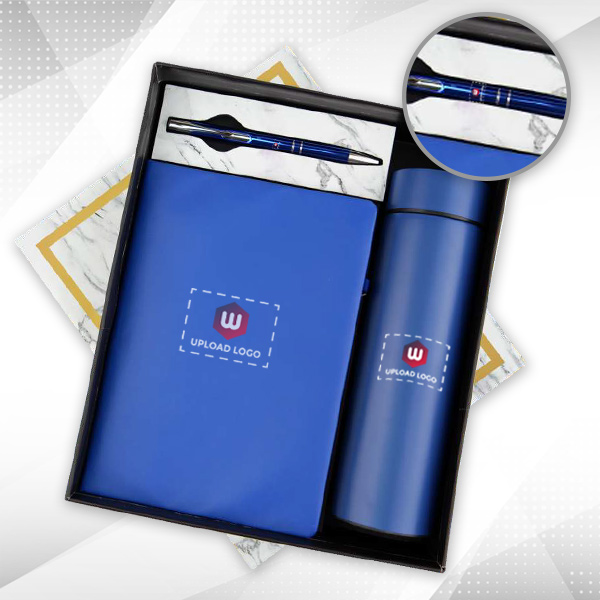 Customized Employee Welcome Kit 3 IN 1 (Blue)