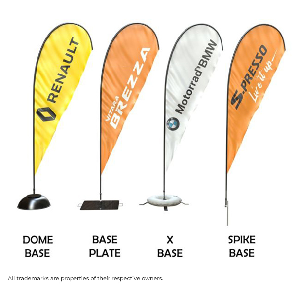 Customized Teardrop Flag for Event & Promotions-2