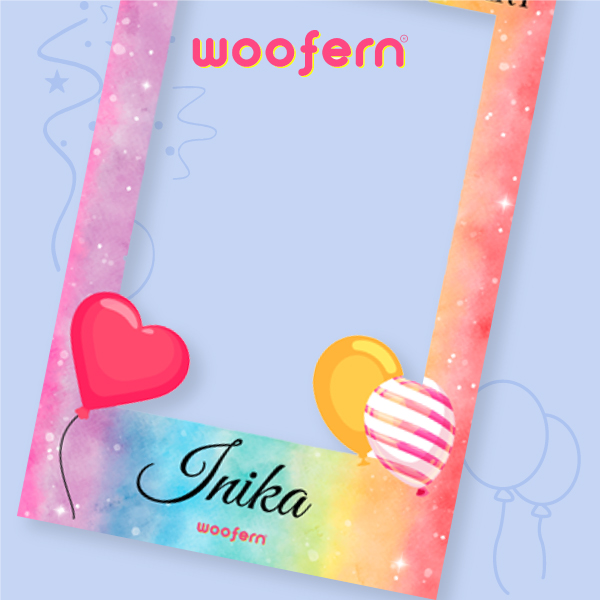 Wedding Anniversary Photo Booth frame Personalized with Name & year-2