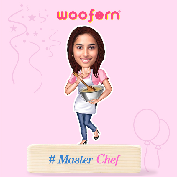 Master Chef Personalized Caricature