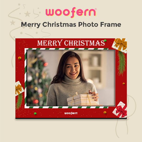 Christmas Photo Booth Frame