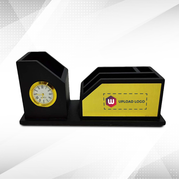 Office Stationery Storage Stand - Black