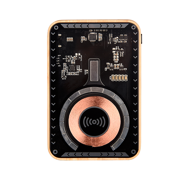 Wangari Juniper Bamboo 10000 mAh Transparent MagSafe Power Bank-4