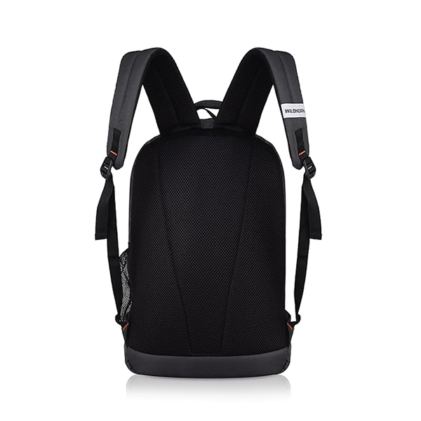 WILDHORN Aarhus Laptop Backpack with Compression Straps (Grey & Orange)-6