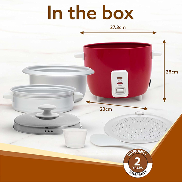 AGARO Elegant Electric Rice Cooker - 1L, 700 gm-5