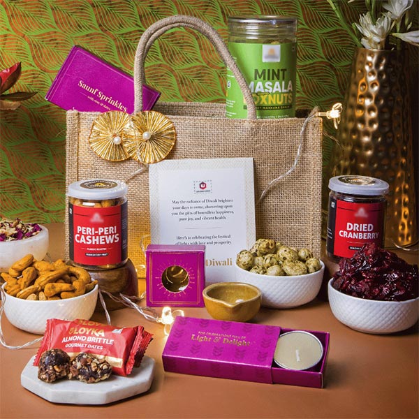 Festive Bites Diwali Jute Bag-0