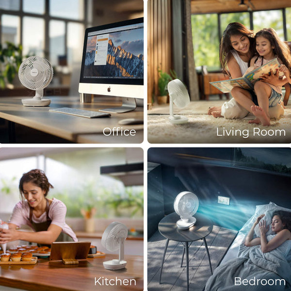 XECH BreezX Rechargeable Fan-5