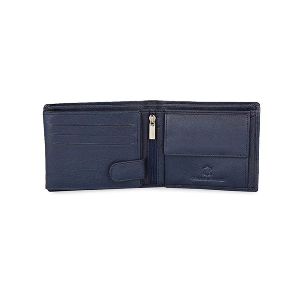 WILDHORN BATSVILLE Leather Wallet & Belt – Premium Gift for Men (Blue)-3