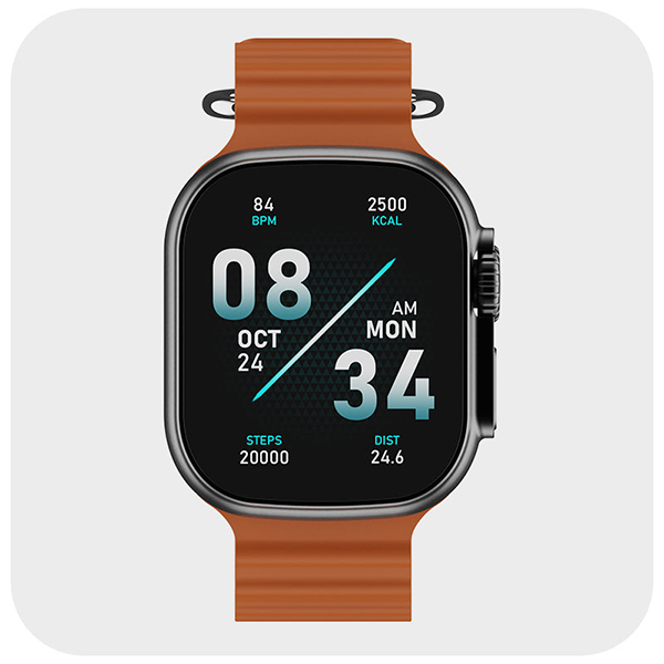 boAt Wave Glory Smartwatch with 1.96"(4.97 cm) HD Display-1