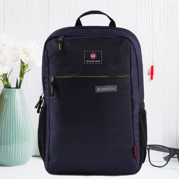 Harrisons Nemesis Casual Laptop Bag - Navy-0