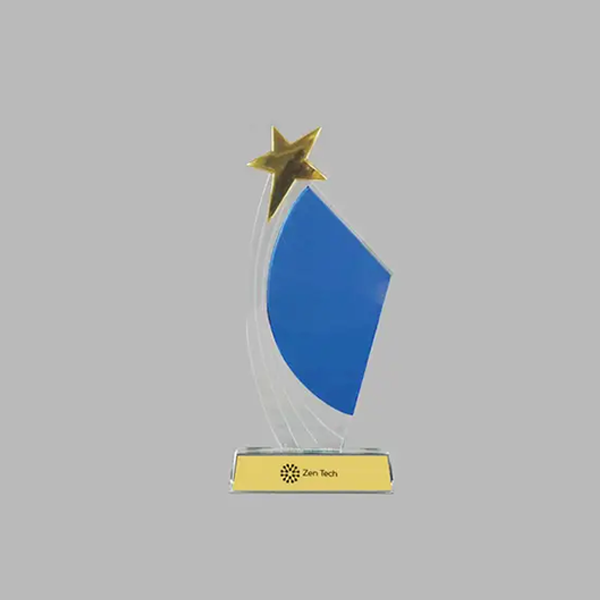Generis - Golden Star Crystal Trophy-0
