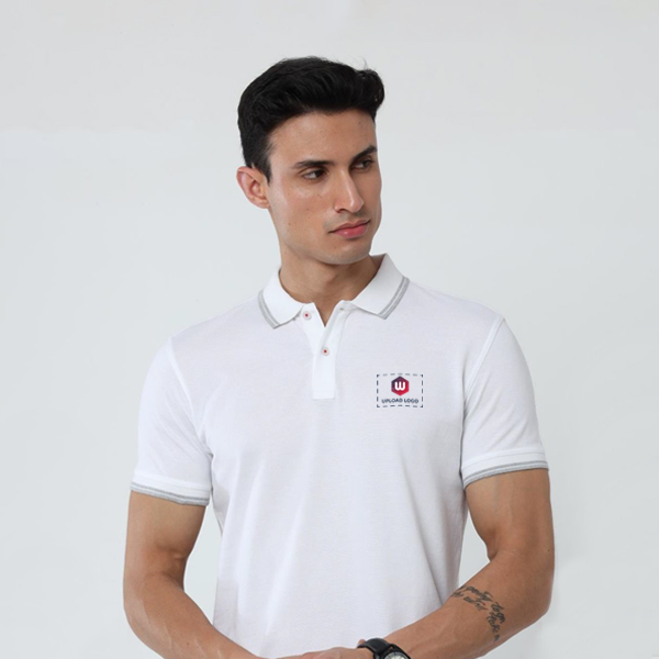 Allen Solly Men’s T-Shirt – White | 100% Cotton | Corporate Gifting-0