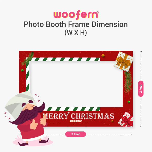 Joyful Christmas Party Photo Frame-4