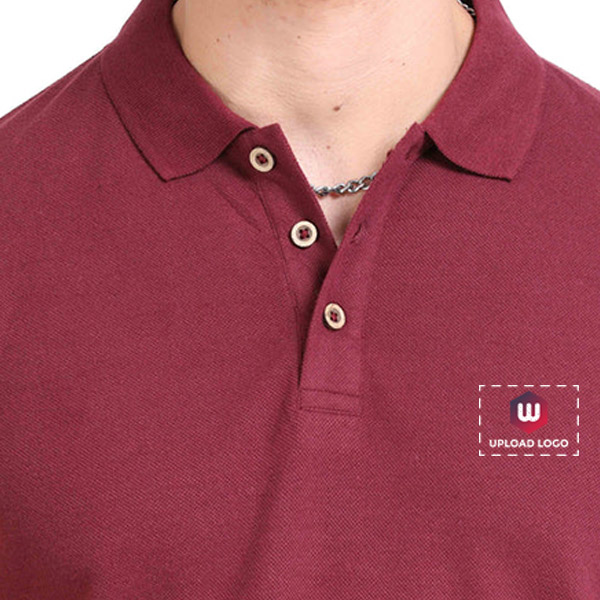 Caslay Polo T-Shirt (Maroon)-5