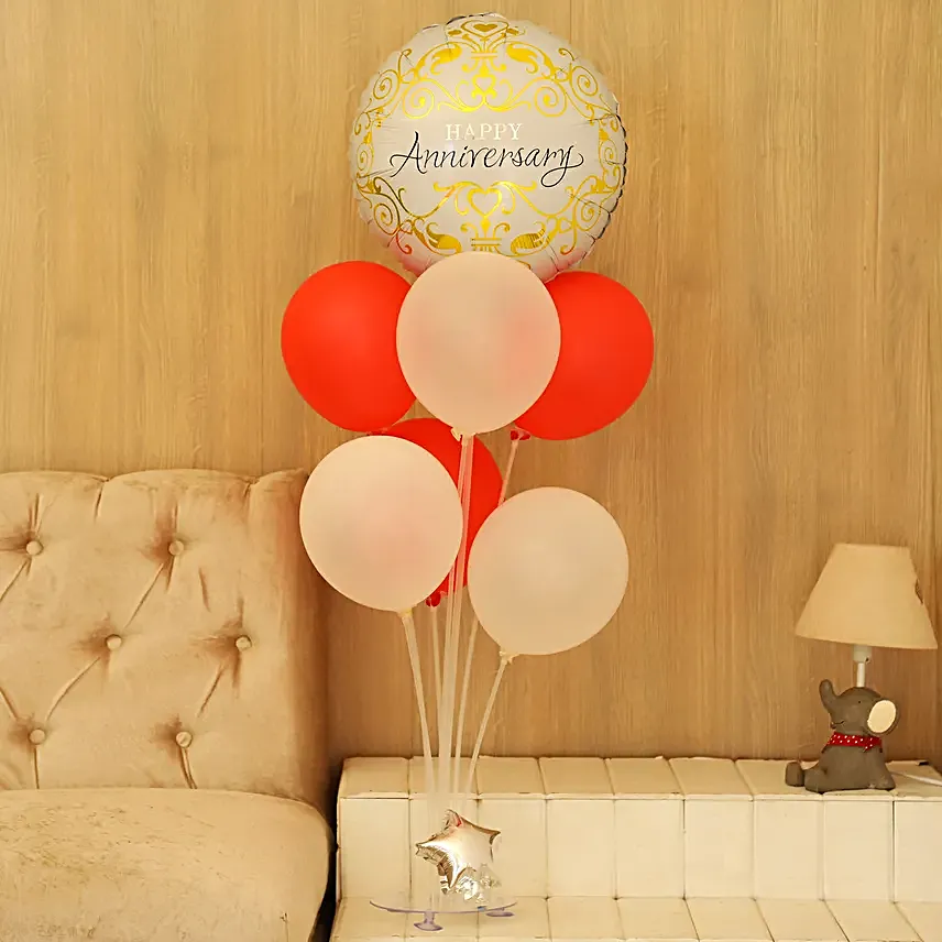 Classy Anniversary Balloon Bouquet-1