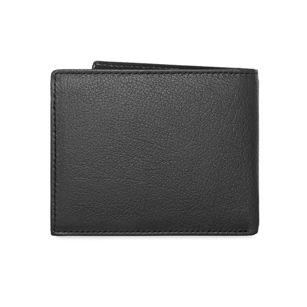 WILDHORN SANFORD Premium Leather Wallet, Keychain & Pen Gift Set for Men (Black)-3