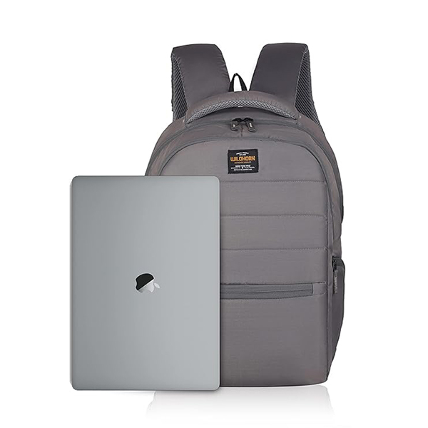 WILDHORN Gothenburg Laptop Backpack (Grey)-2