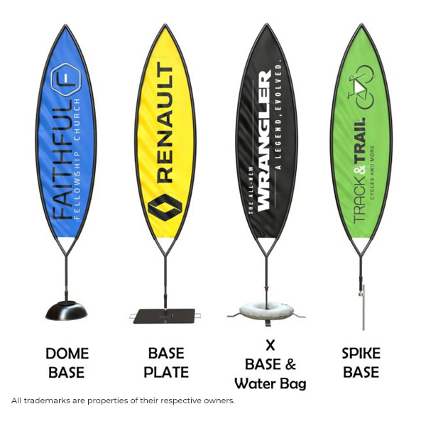 Promotional Bullet Flag with Customization-2