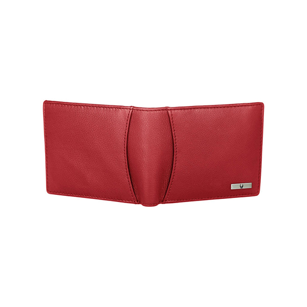 WILDHORN CORDOVA Premium Leather Wallet, Keychain & Pen Gift Set (Red)-2
