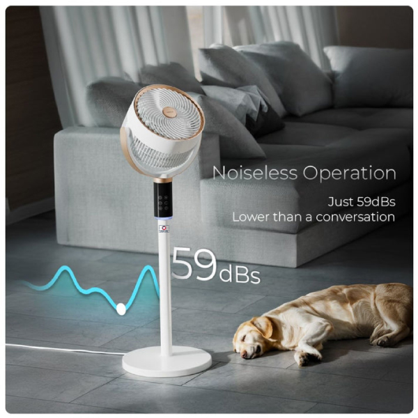 XECH GUSTO Fresh Air Circulator Noiseless Fan-4