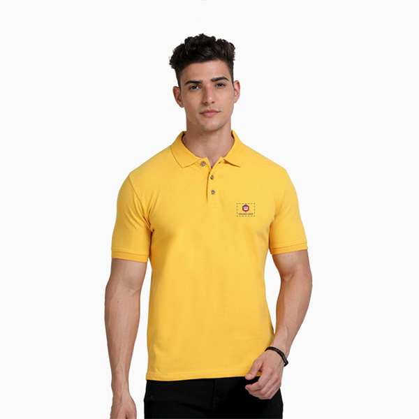 Caslay Polo T-Shirt (Mustard)
