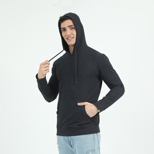 Caslay Hoodie (Charcoal Melange)-3
