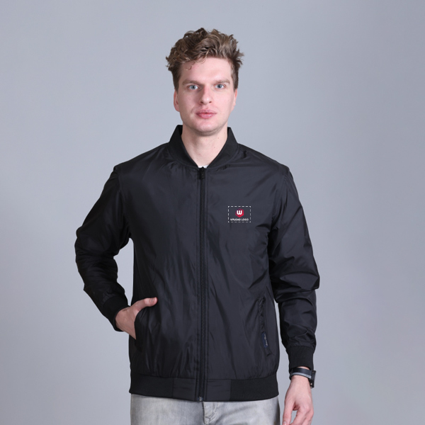 Indian Terrain Bomber Jacket - Black