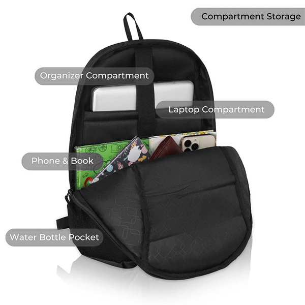 WILDHORN Nicosia Laptop Backpack (Grey)-5