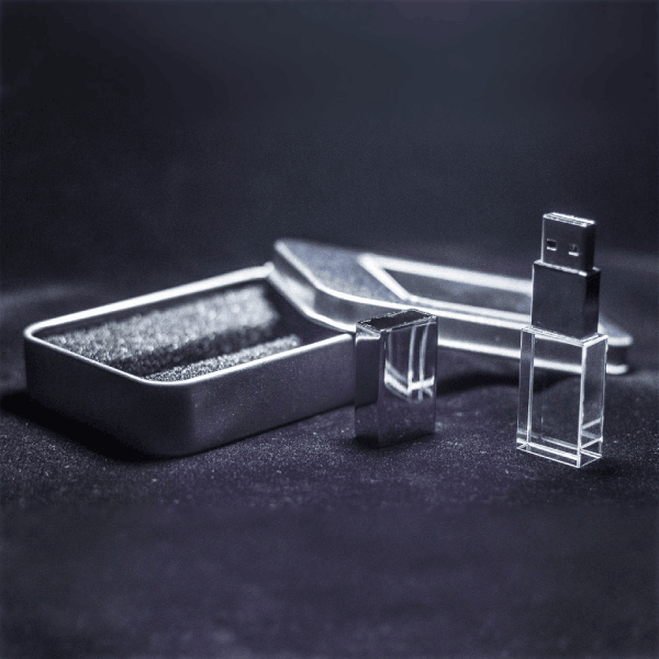 Crystal Pendrive 16GB - Customize With Name-0