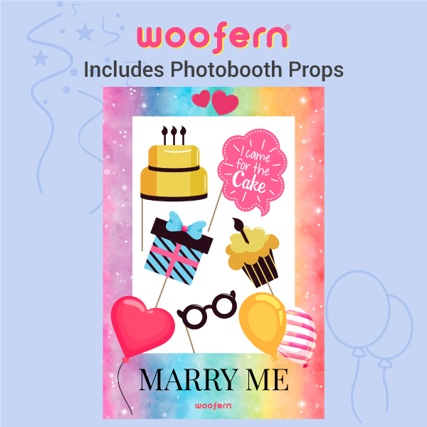 Romantic Proposal Photo Booth Frame-3