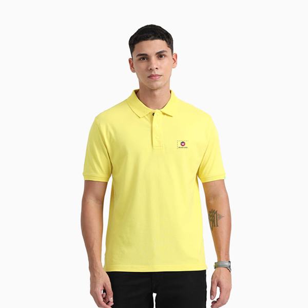 Caslay Organic Polo T-Shirt (Illuminating)