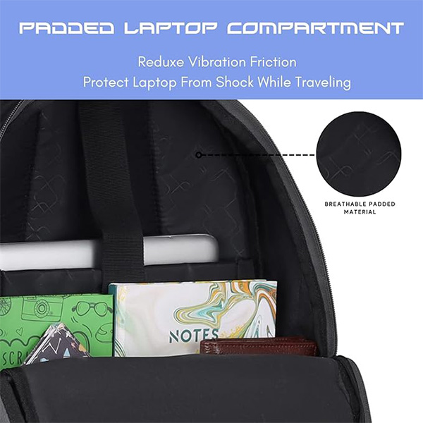 WILDHORN Donostia Laptop Backpack (Black)-2