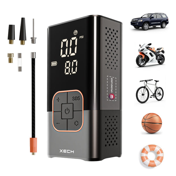 XECH Inflate Rechargeable Tyre Inflator-0