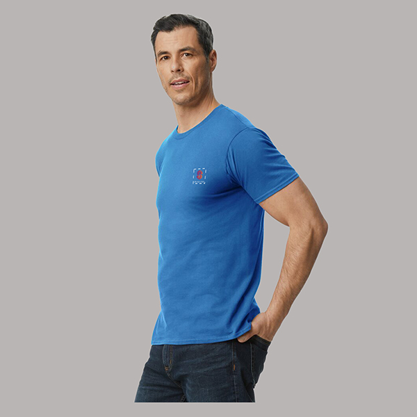 Gildan Softstyle Midweight Adult Round Neck T-Shirt royal-0