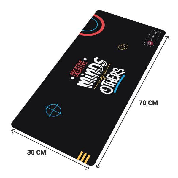 Creative Desk Keyboard Pad with Custom Logo-1