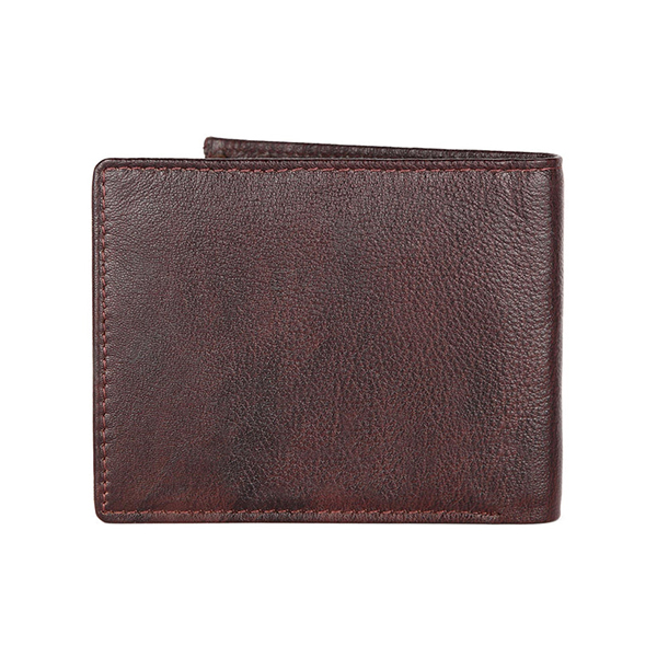 WILDHORN SANFORD Premium Leather Wallet, Keychain & Pen Gift Set for Men (Maroon)-3