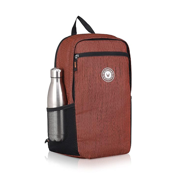 WILDHORN Debrecen Laptop Backpack (Orange & Black)-4