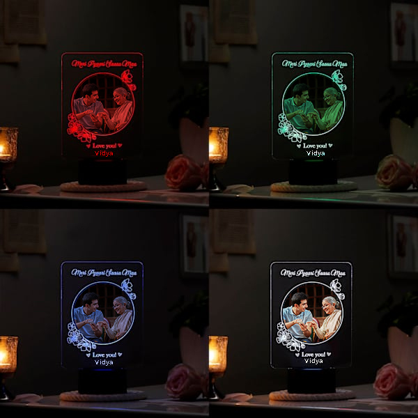 Customized Pyaari Saasu Maa Night Lamp-2