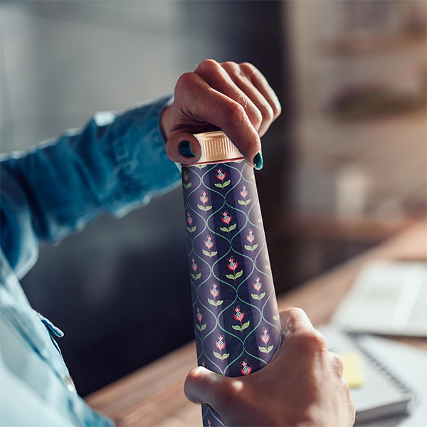 MILTON Copper Eterna Diwali Gift Set - Blue-2